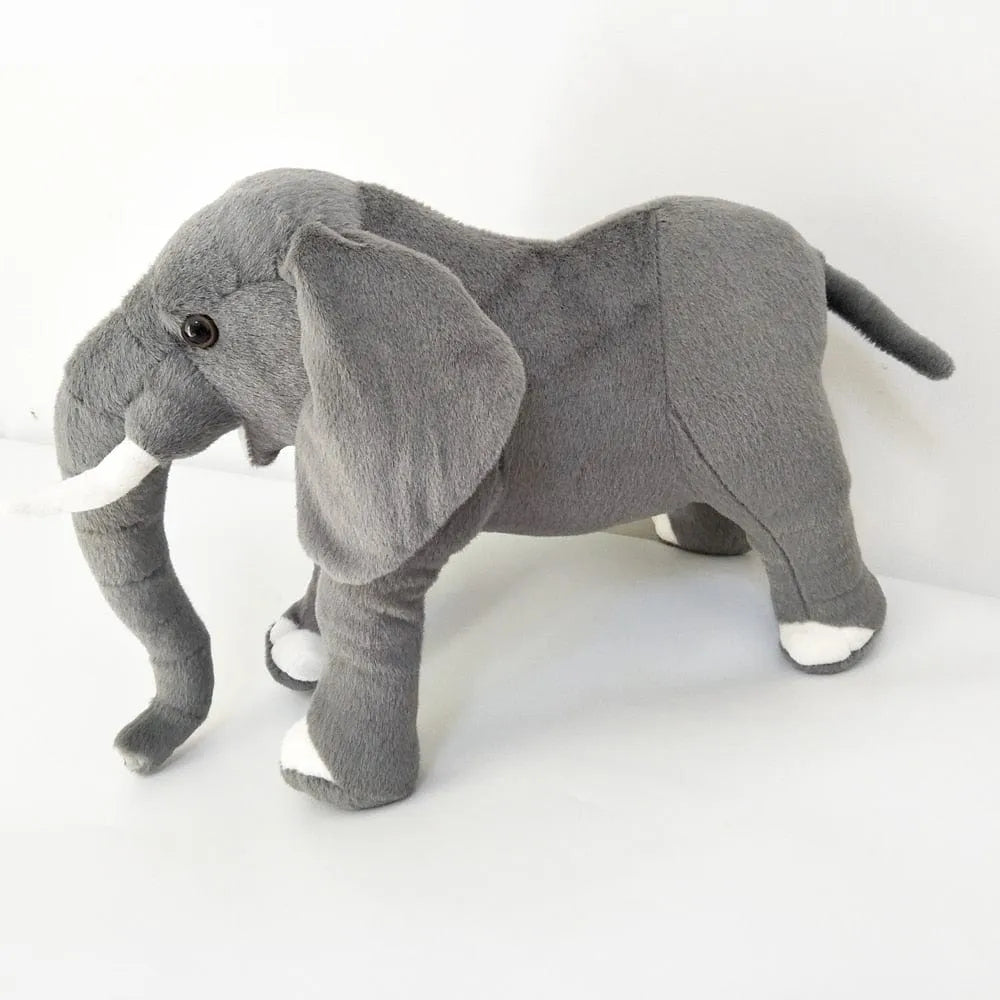Plüschtier Grauer Elefant – Kuscheltier - Stofftier