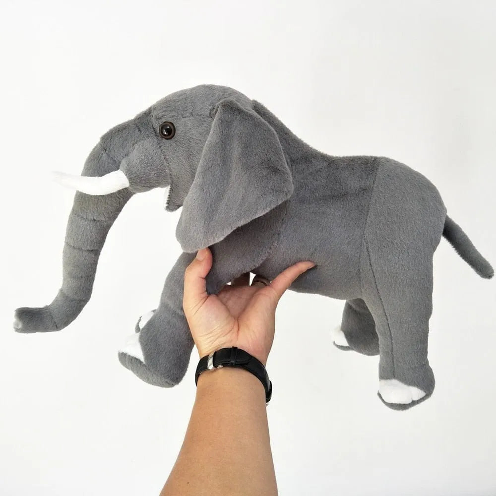 Plüschtier Grauer Elefant – Kuscheltier - Stofftier
