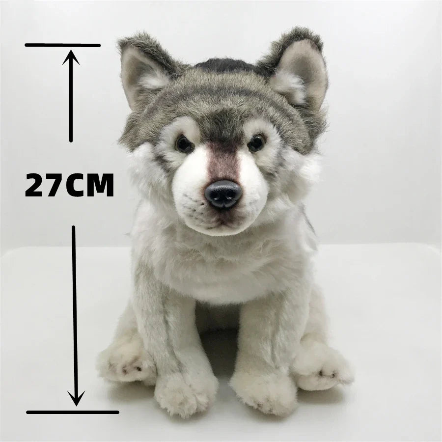 Plüschtier Grauer Wolf – Kuscheltier - Stofftier