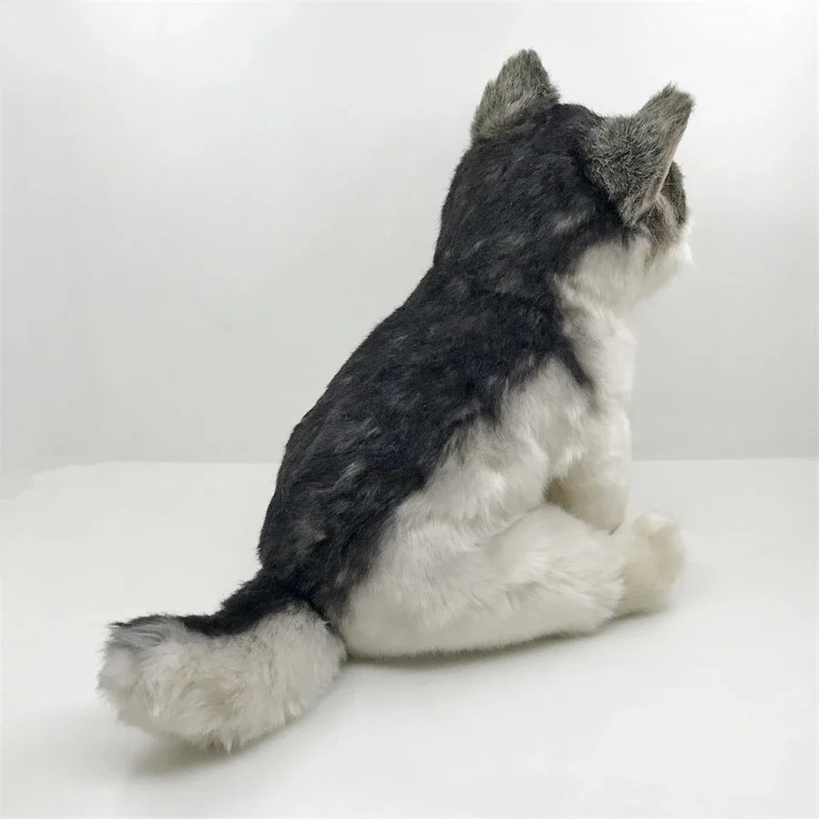 Plüschtier Grauer Wolf – Kuscheltier - Stofftier