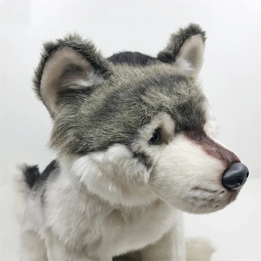 Plüschtier Grauer Wolf – Kuscheltier - Stofftier