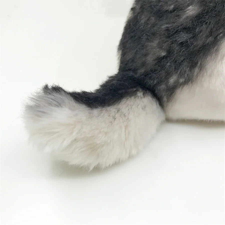 Plüschtier Grauer Wolf – Kuscheltier - Stofftier