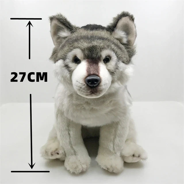Plüschtier Grauer Wolf – Kuscheltier - Stofftier