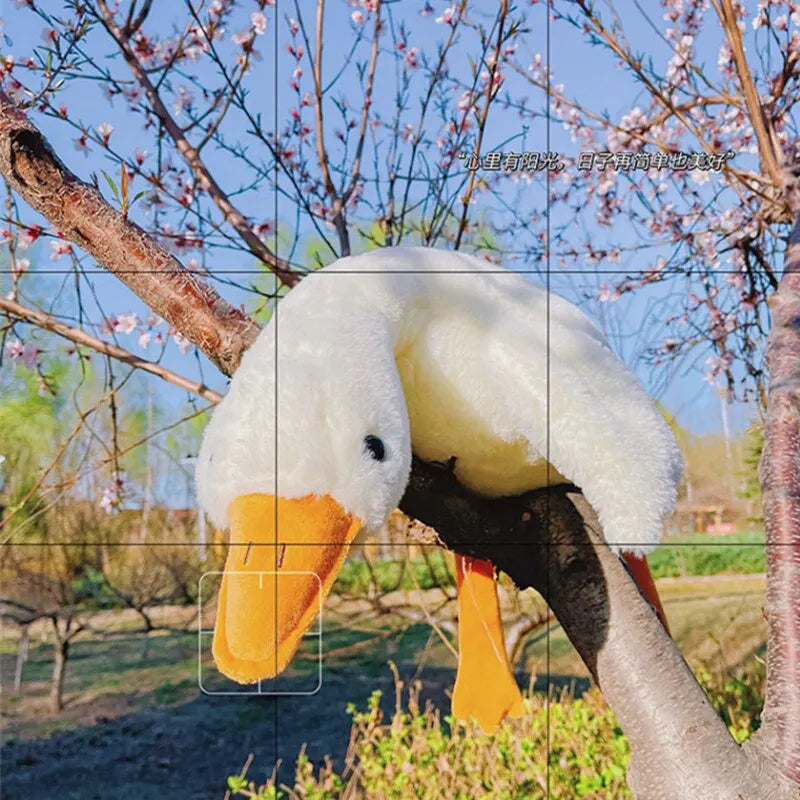 Plüschtier Große Gans – Kuscheltier - Stofftier Kissen