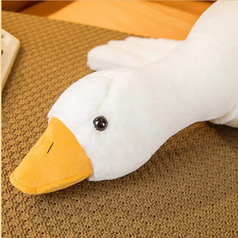 Plüschtier Große Gans – Kuscheltier - Stofftier Kissen
