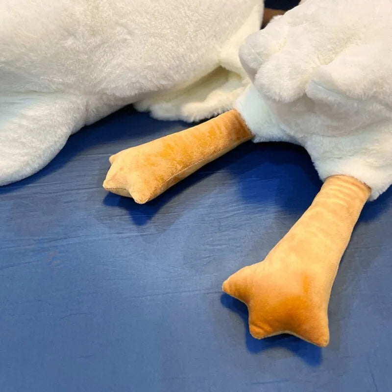Plüschtier Große Gans – Kuscheltier - Stofftier Kissen