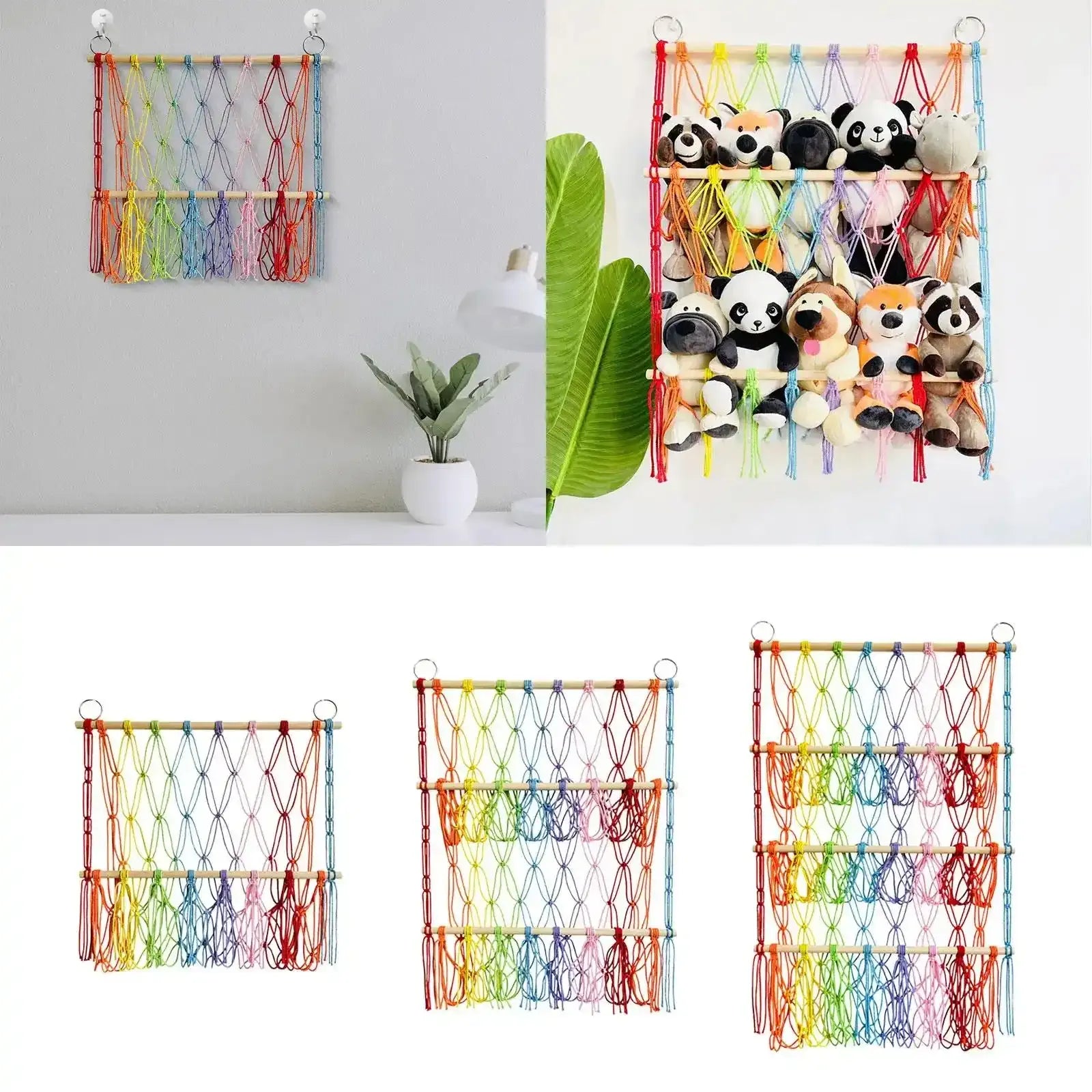 Plüschtier Hängematte – Kuscheltier - Stofftier Organizer