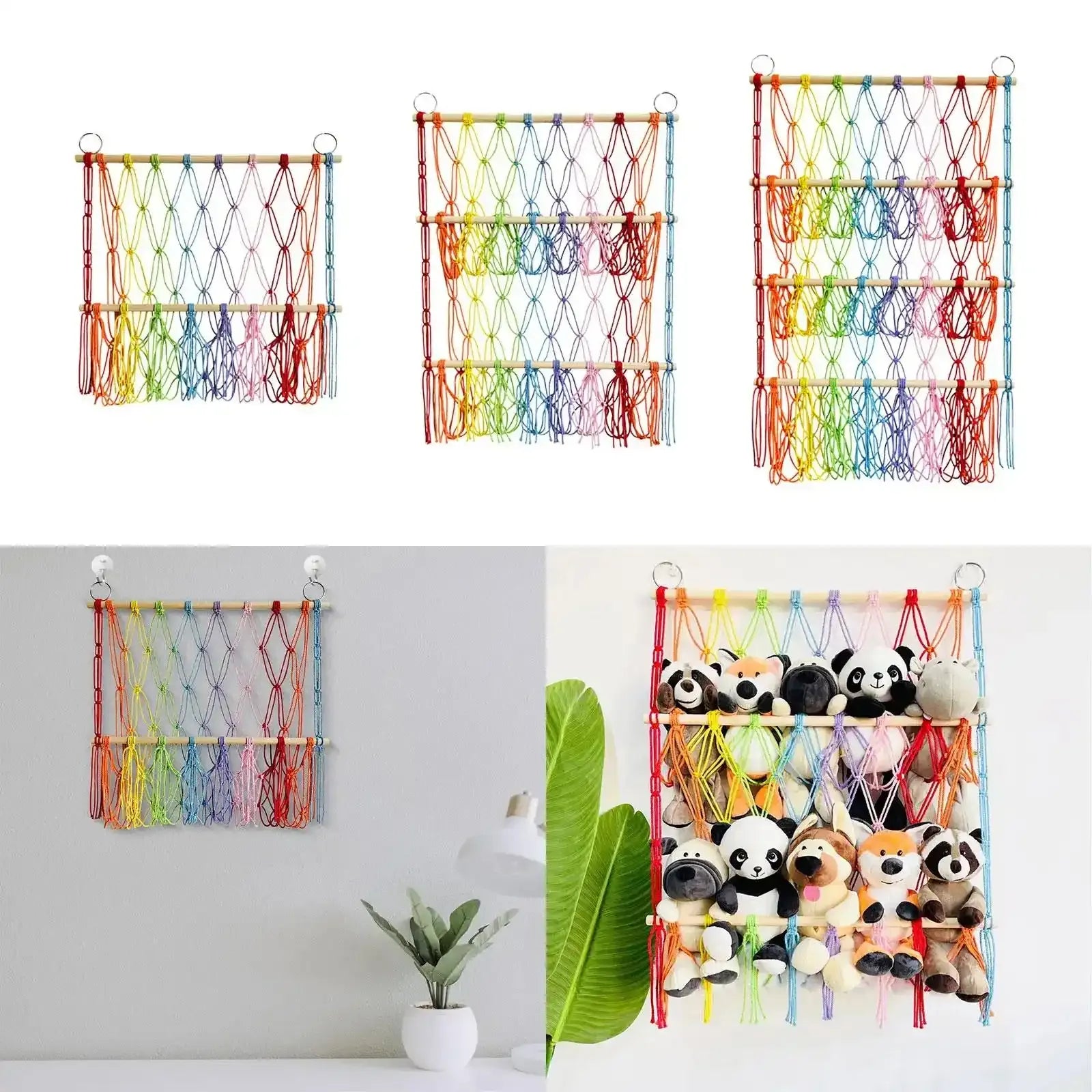 Plüschtier Hängematte – Kuscheltier - Stofftier Organizer