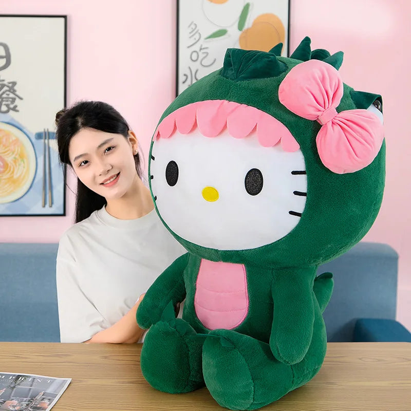 Plüschtier Hello Kitty Dinosaurier – Kuscheltier - Stofftier