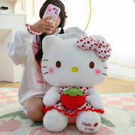 Plüschtier Hello Kitty Erdbeere – Kuscheltier - Stofftier
