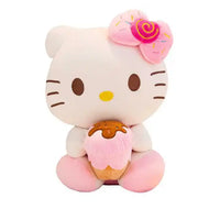 Plüschtier Hello Kitty – Kuscheltier - Stofftier Eiscreme