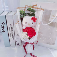 Plüschtier Hello Kitty – Kuscheltier - Stofftier Geschenk