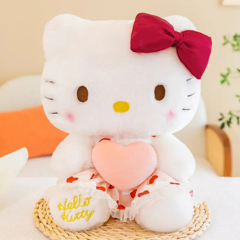 Plüschtier Hello Kitty – Kuscheltier - Stofftier Valentinstag
