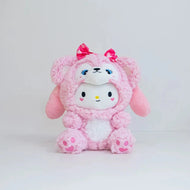 Plüschtier Hello Kitty – Kuscheltier - Stofftier mit Hasenohren