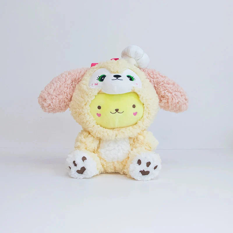 Plüschtier Hello Kitty – Kuscheltier - Stofftier mit Hasenohren