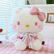 Plüschtier Hello Kitty – Kuscheltier - Stofftier pastelfarben