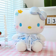 Plüschtier Hello Kitty – Kuscheltier - Stofftier pastelfarben
