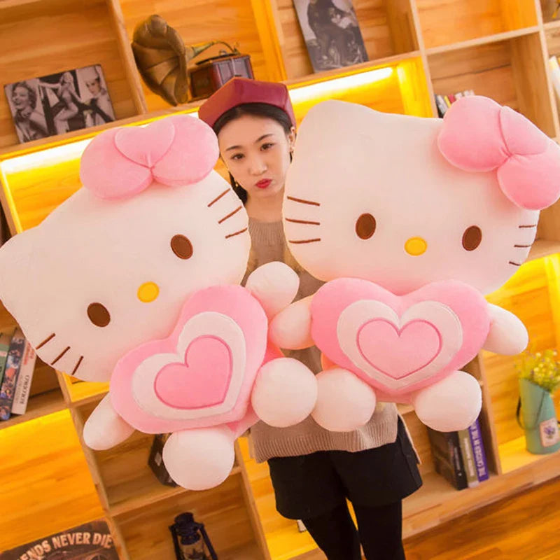 Plüschtier Hello Kitty – Kuscheltier - Stofftier rosa