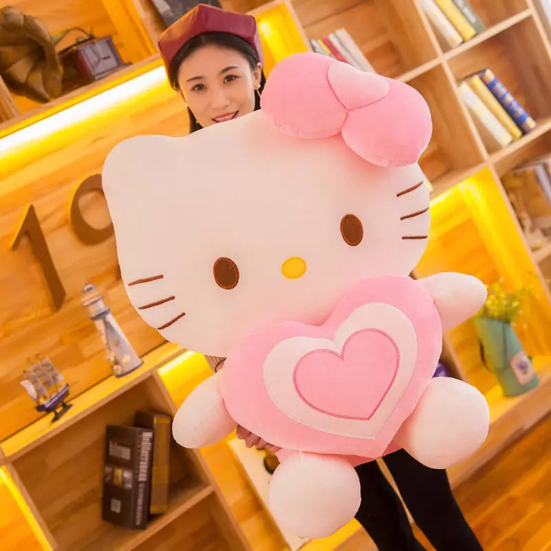 Plüschtier Hello Kitty – Kuscheltier - Stofftier rosa