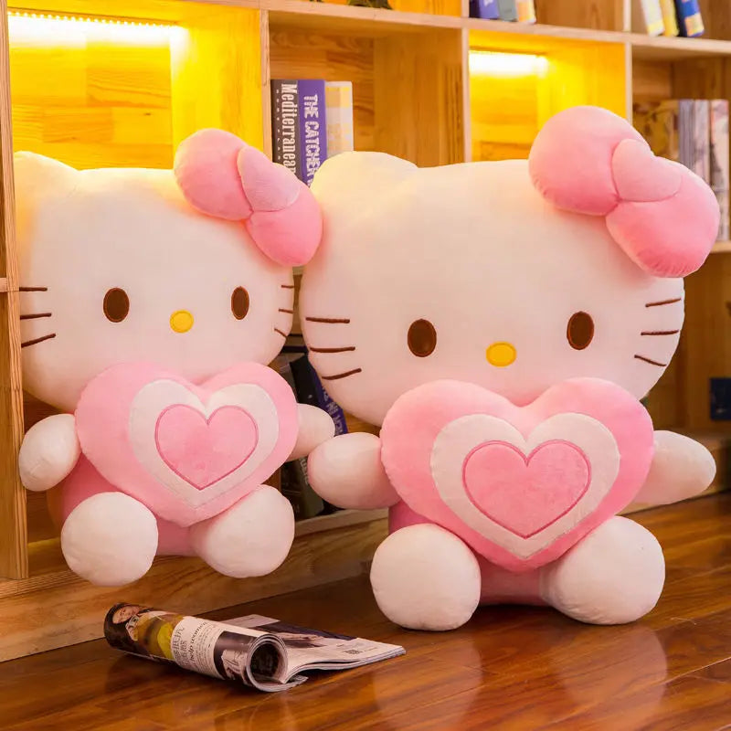 Plüschtier Hello Kitty – Kuscheltier - Stofftier rosa