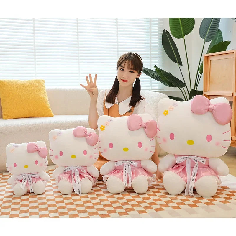 Plüschtier Hello Kitty – Kuscheltier - Stofftier weich