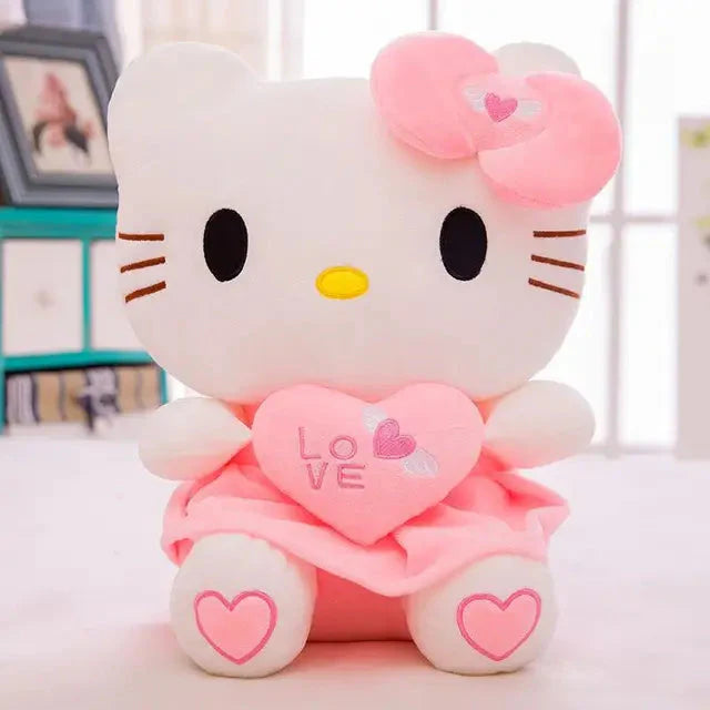 Plüschtier Hello Kitty – Kuscheltier - Stofftier weich