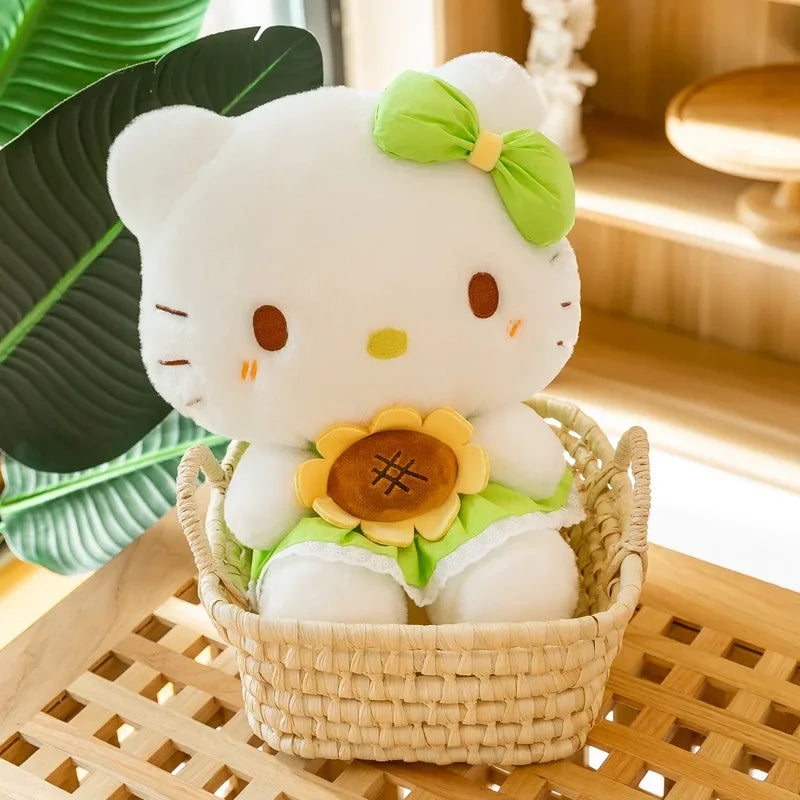Plüschtier Hello Kitty Sonnenblume – Kuscheltier - Stofftier