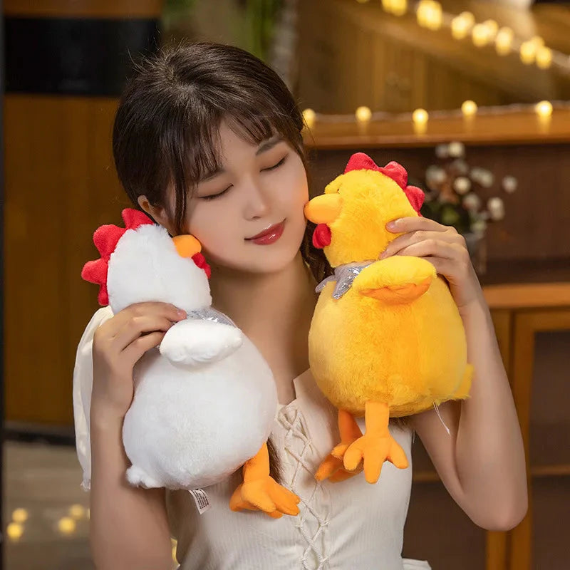 small chicken stuffed animal 