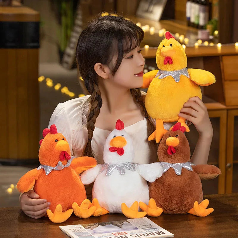 small chicken stuffed animal 