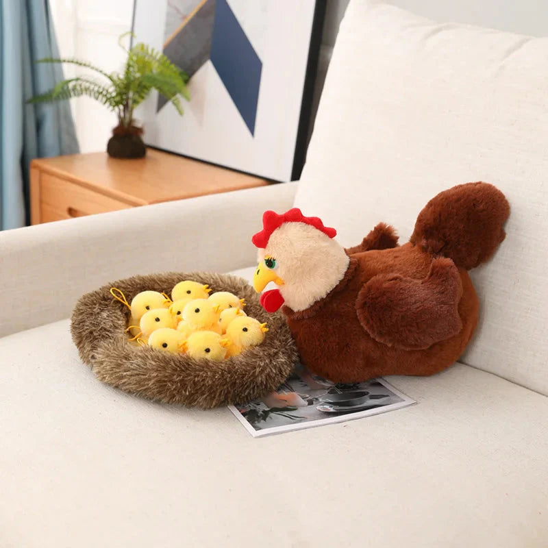 Plüschtier Hühnerei – Kuscheltier - Stofftier weich