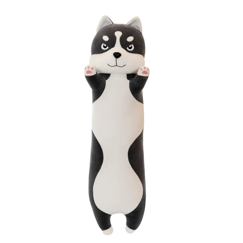 Plüschtier Husky – Kuscheltier - Stofftier Kissen