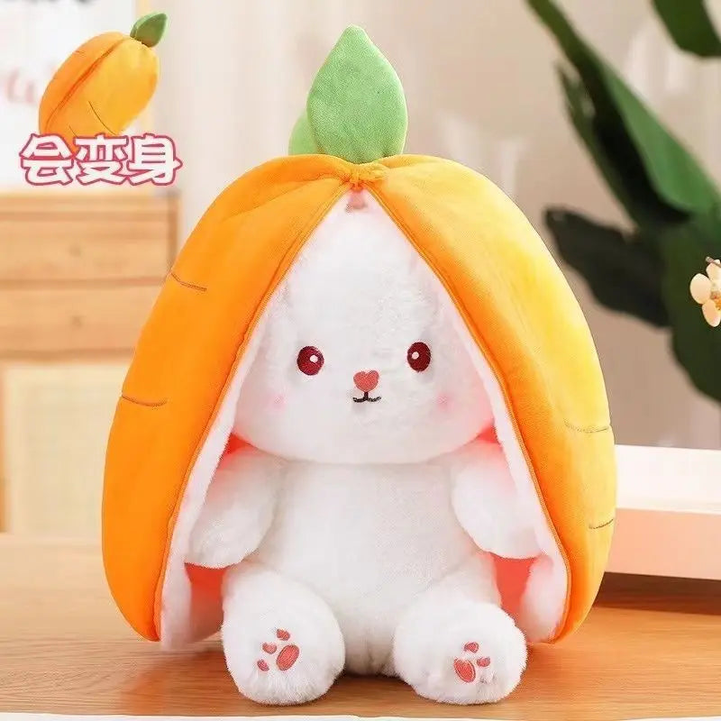 Plüschtier Karotten Hase – Kuscheltier - Stofftier mit Karotte