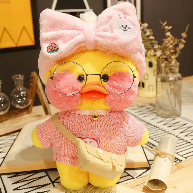 Plüschtier Kawaii Ente – Kuscheltier - Stofftier süß