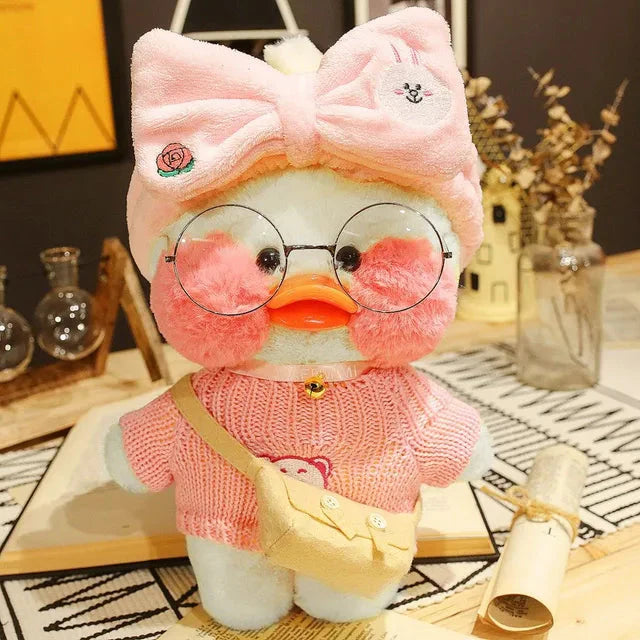 Plüschtier Kawaii Ente – Kuscheltier - Stofftier süß