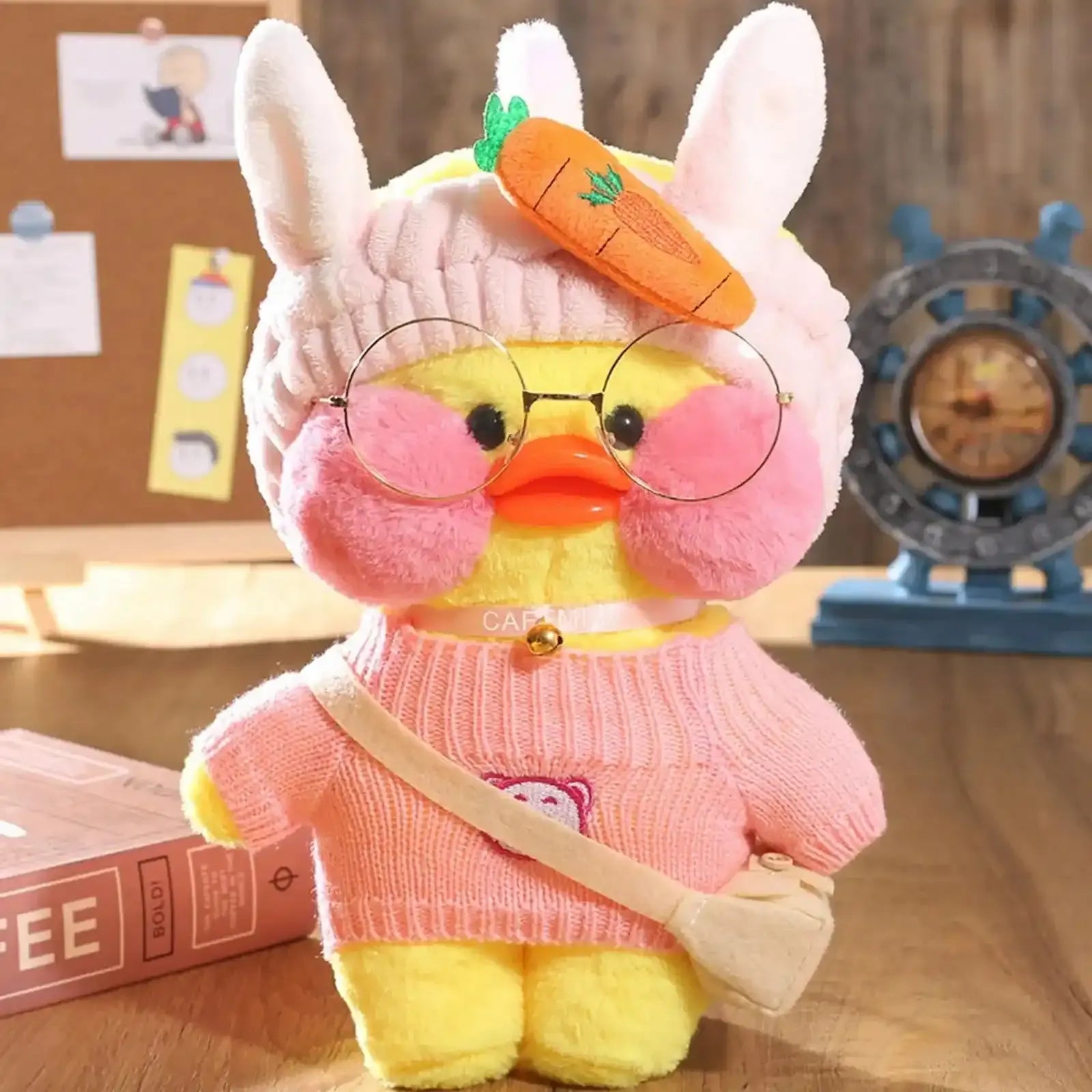 Plüschtier Kawaii Ente – Kuscheltier - Stofftier süß