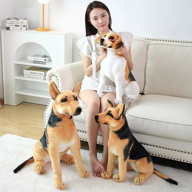 Plüschtier Lebensgroßer Hund – Kuscheltier - Stofftier