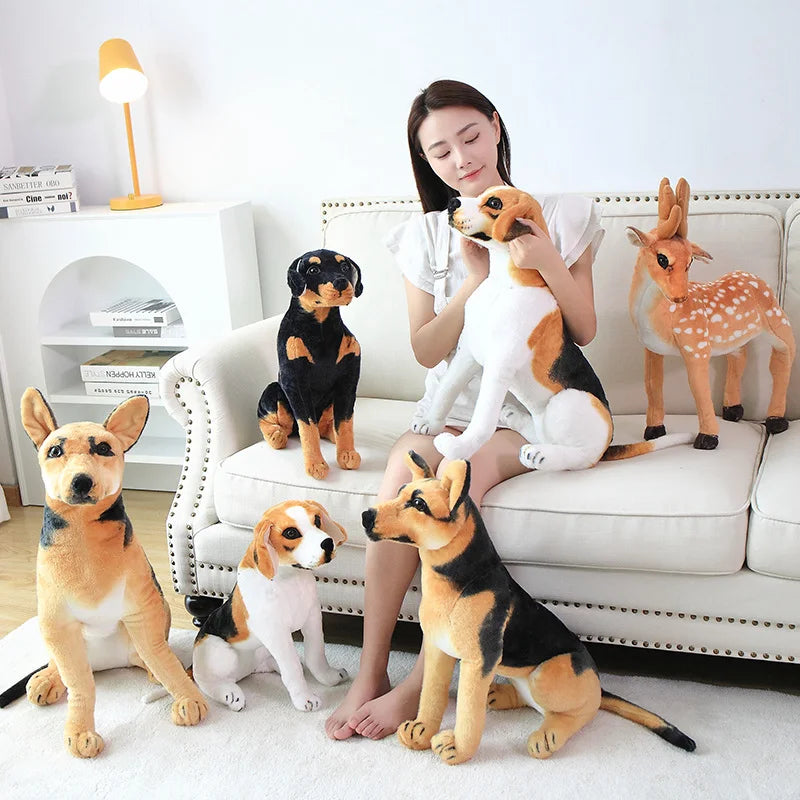 Plüschtier Lebensgroßer Hund – Kuscheltier - Stofftier