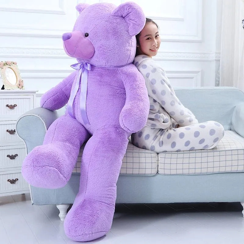 Plüschtier Lila Bär – Kuscheltier - Stofftier weich