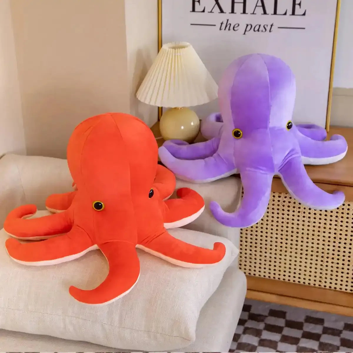 Plüschtier Lila Oktopus – Kuscheltier - Stofftier