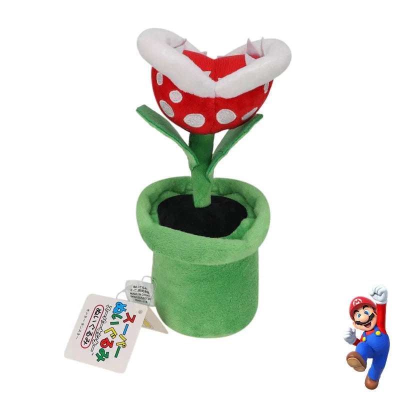 Plüschtier Mario Pflanze – Kuscheltier - Stofftier