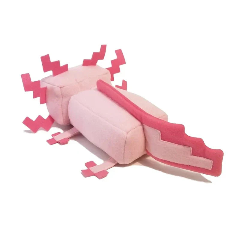 Plüschtier Minecraft Axolotl – Kuscheltier - Stofftier