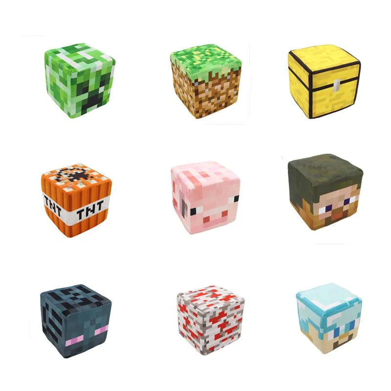 Plüschtier Minecraft Block – Kuscheltier - Stofftier Pixeliert