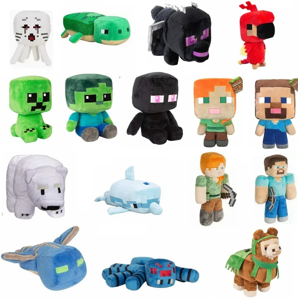 Plüschtier Minecraft – Kuscheltier - Stofftier Gamer