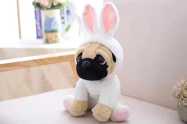 Plüschtier Mops – Kuscheltier - Stofftier weich