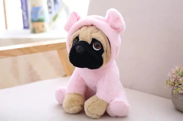 Plüschtier Mops – Kuscheltier - Stofftier weich