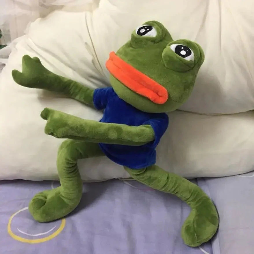 Plüschtier Pepe Der Frosch – Kuscheltier - Stofftier