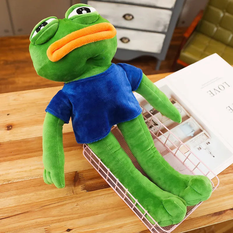 Plüschtier Pepe Der Frosch – Kuscheltier - Stofftier