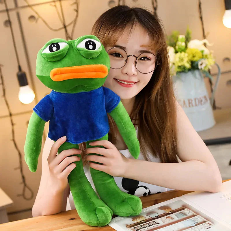 Plüschtier Pepe der Frosch – Kuscheltier - Stofftier