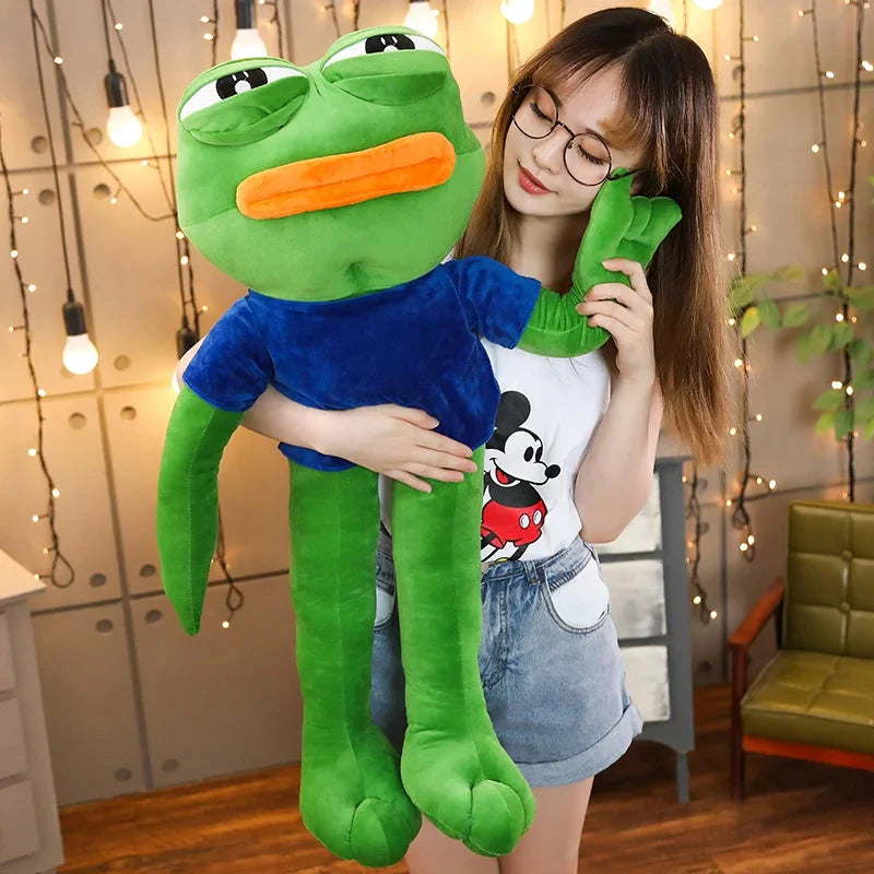 Plüschtier Pepe der Frosch – Kuscheltier - Stofftier