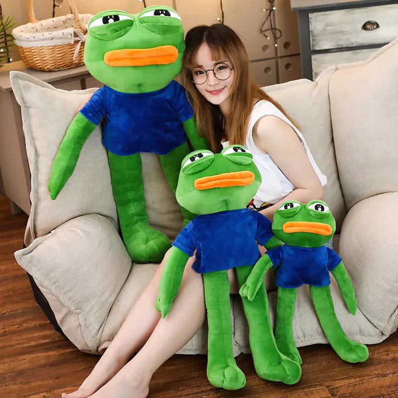 Plüschtier Pepe der Frosch – Kuscheltier - Stofftier